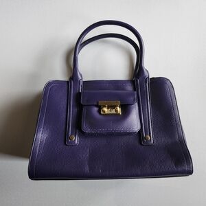 Phillp Lim X Target Purple Leather Handbag